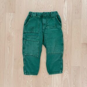 Zara Kids Green Cargo Pants